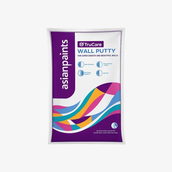 Asian Paints TruCare Wall Putty | White Cement Based