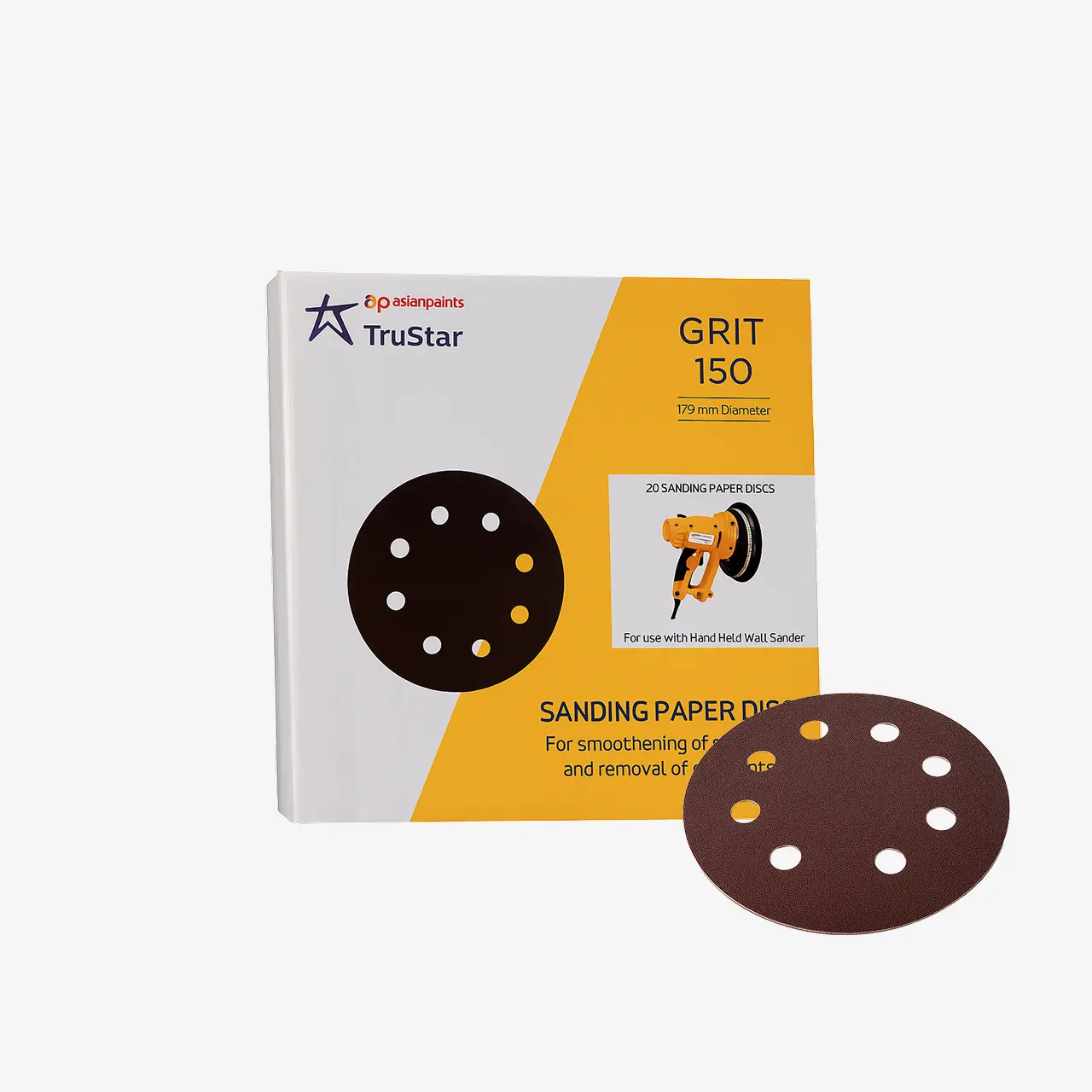 Asian Paints TruStar Wall Sanding Paper Disc