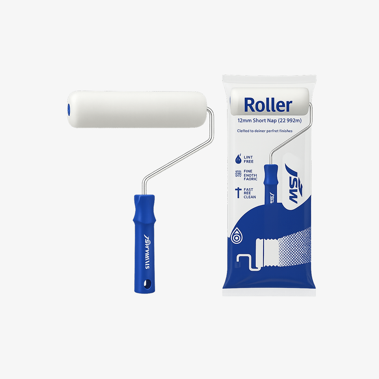 JSW PAINTS 9 Inch Paint Roller with Handle