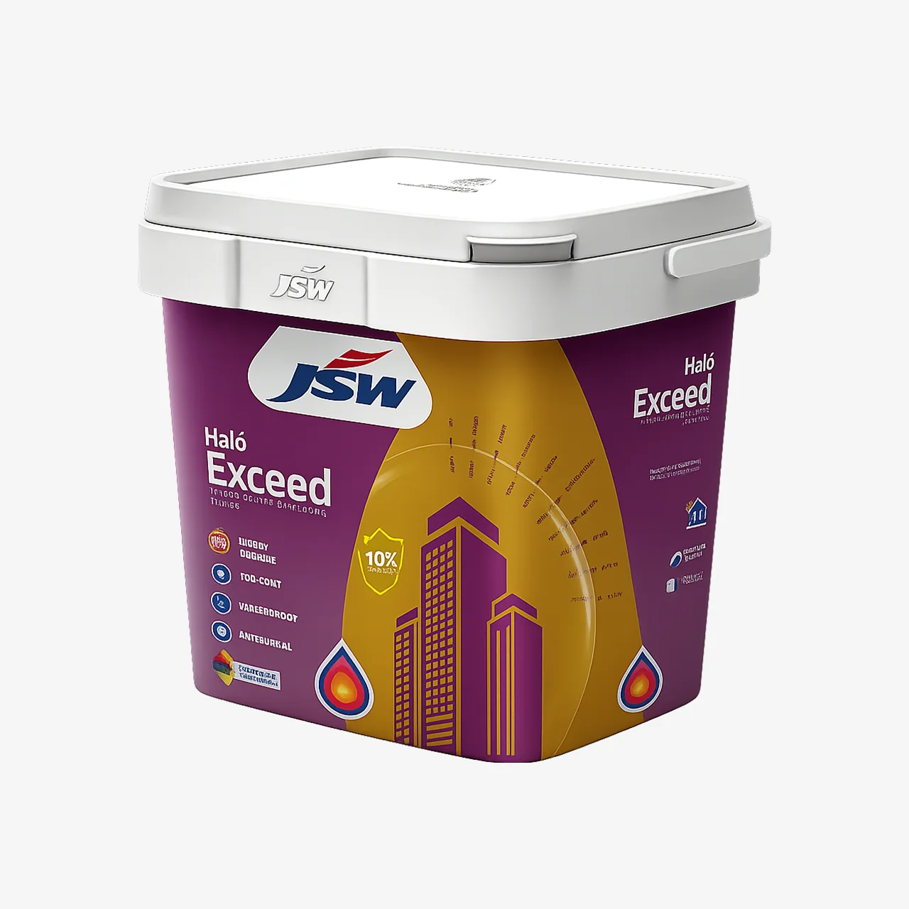 JSW Halo Majestic Exteriors Shine - Luxury Sheen Emulsion