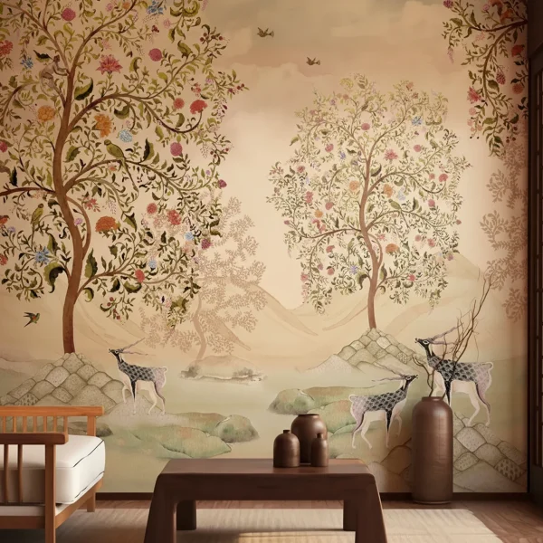 Sanctuary Of Calm Wallpaper - Artistic Nature Landscape Mural
