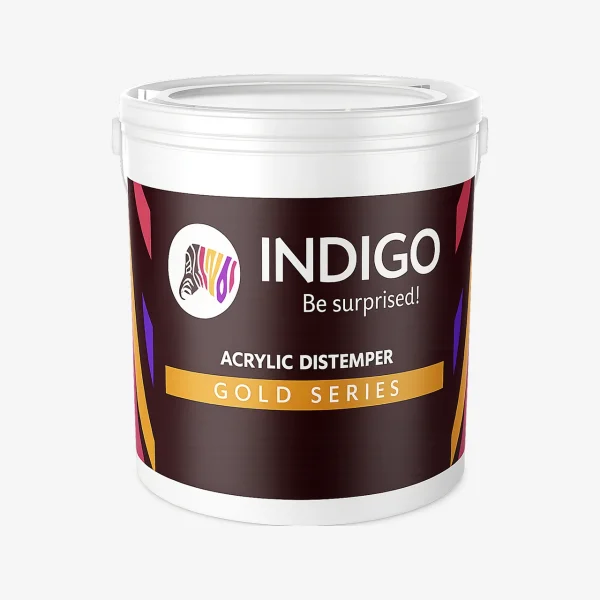 Indigo Acrylic Distemper - Gold Series