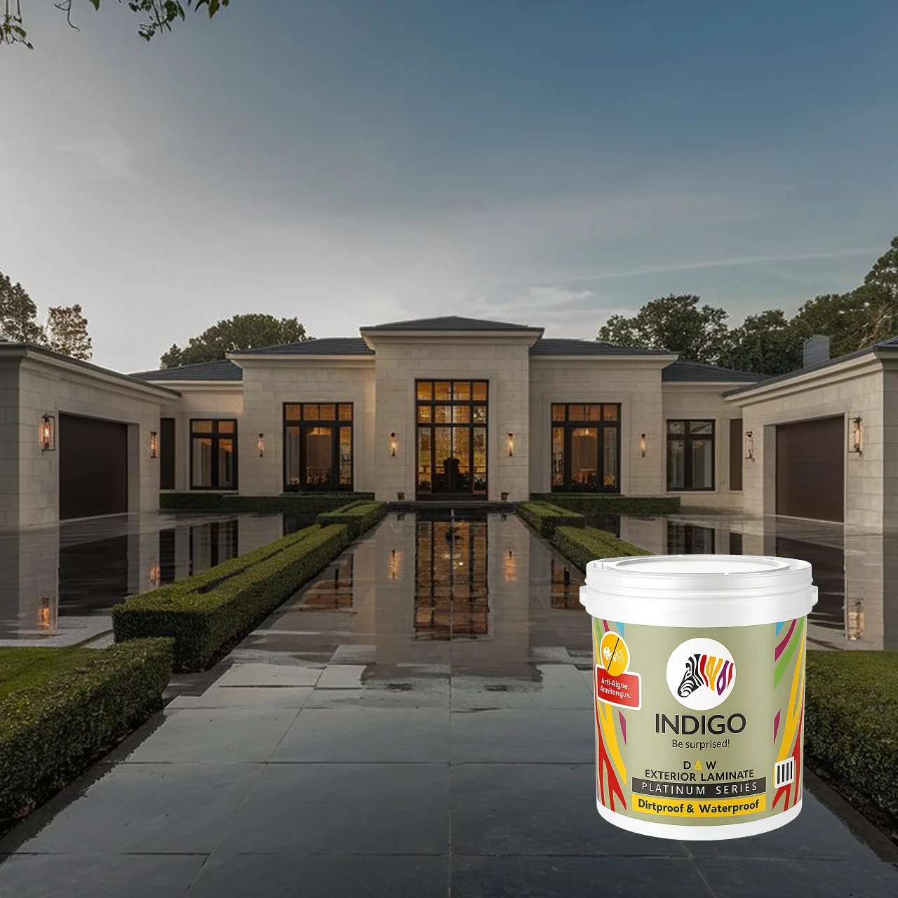 Indigo Dirt & Waterproof Exterior Laminate - Platinum Series - Image 2