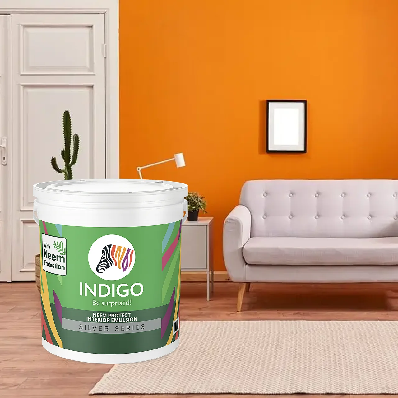 Indigo Interior Neem Protect Paint - Silver Series (Anti-Bacterial) - Image 2