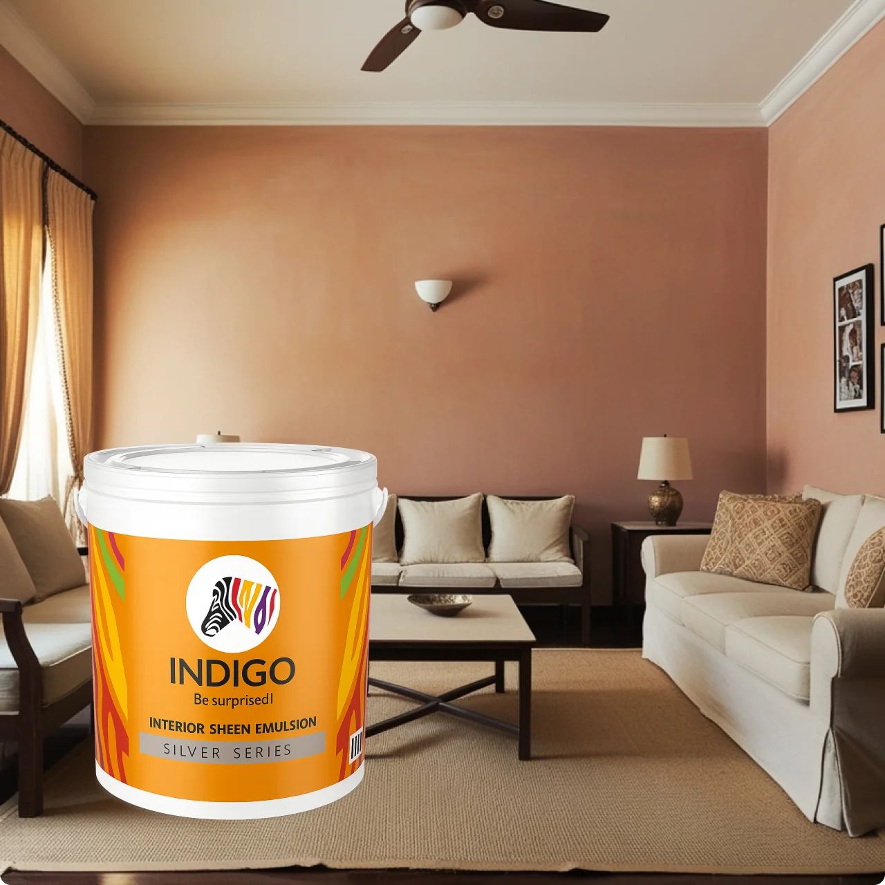 Indigo Interior Sheen Emulsion - Silver Series - Image 4
