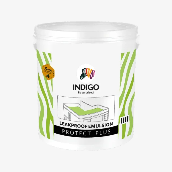Indigo Leak Proof Emulsion Protect Plus Bucket - Waterproof Exterior Paint