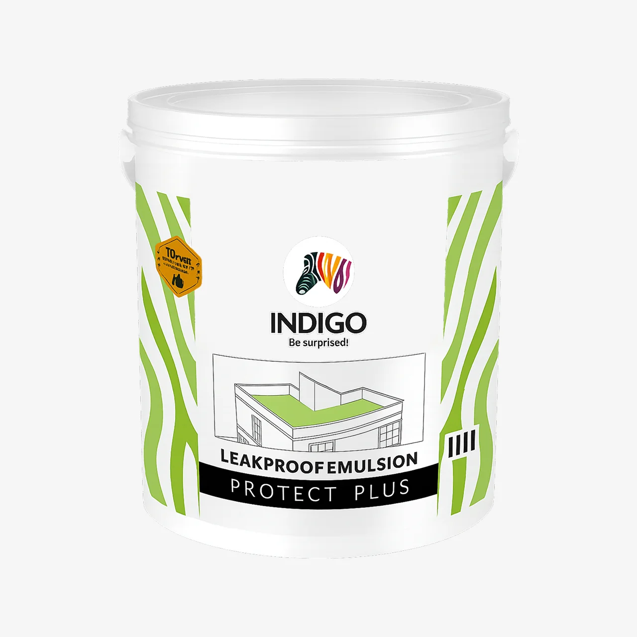 Indigo Leak Proof Emulsion Protect Plus Bucket - Waterproof Exterior Paint