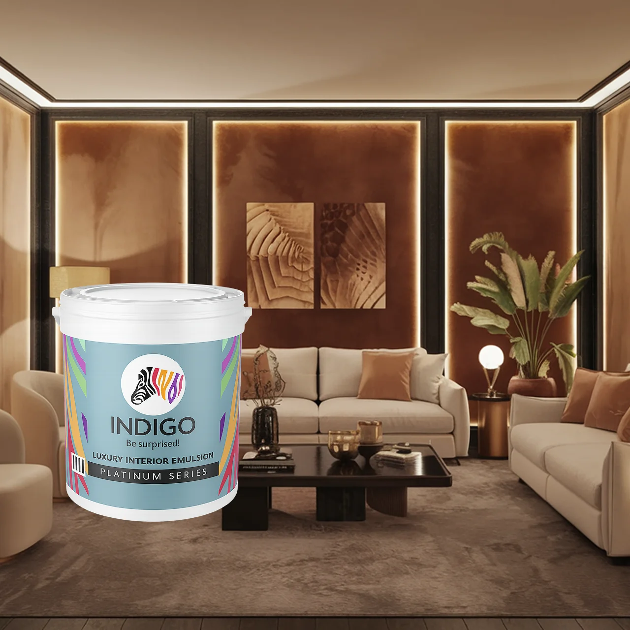Indigo Luxury Interior Emulsion - Platinum Series - Image 2