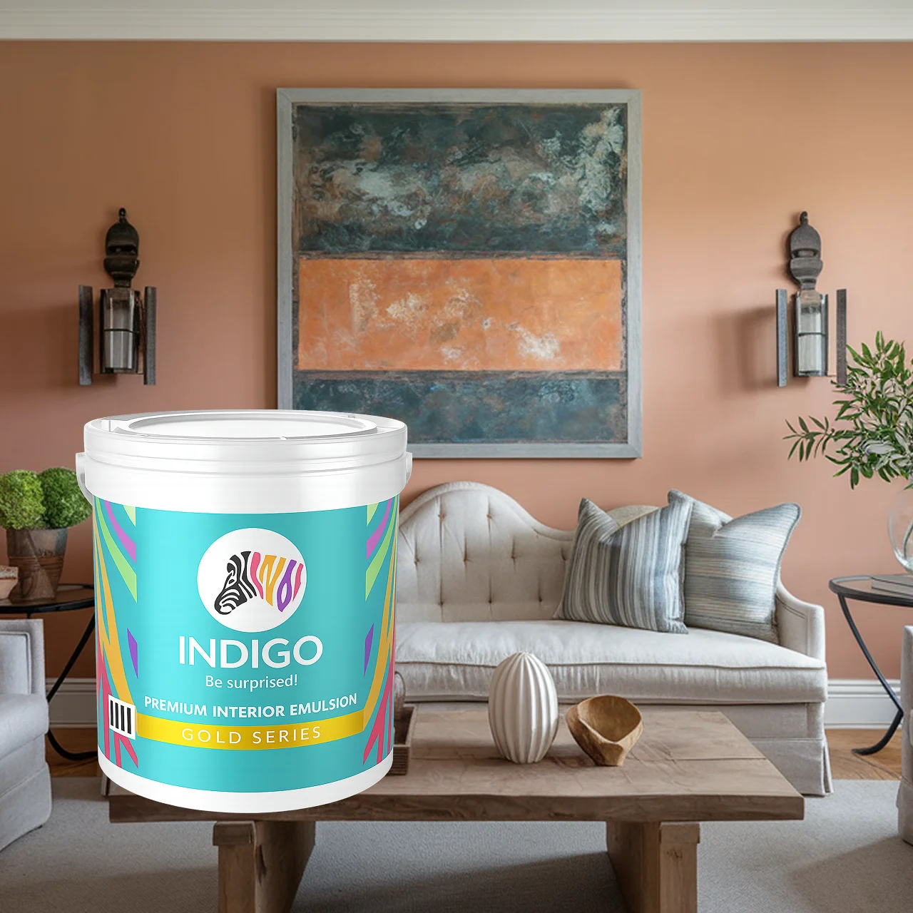 Indigo Premium Interior Emulsion - Gold Series - Image 4