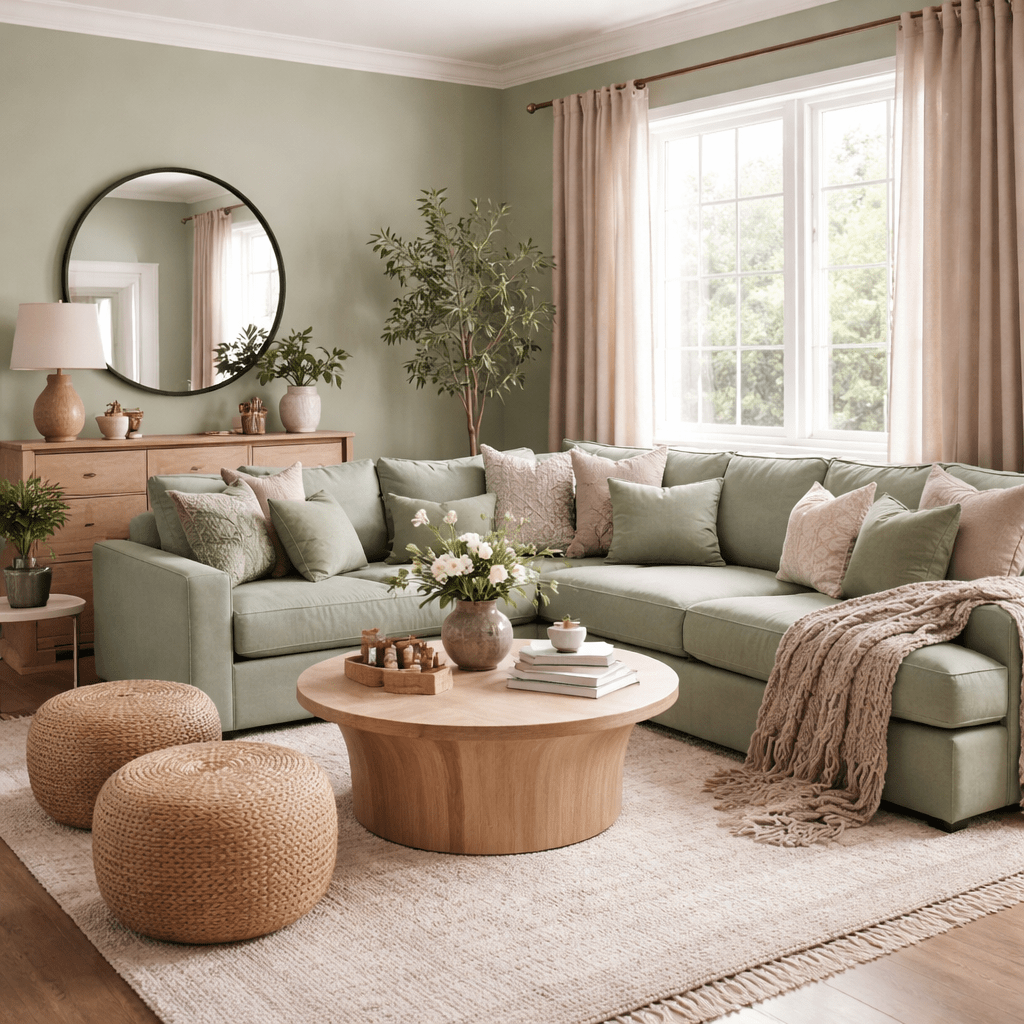 Colour combination for living room