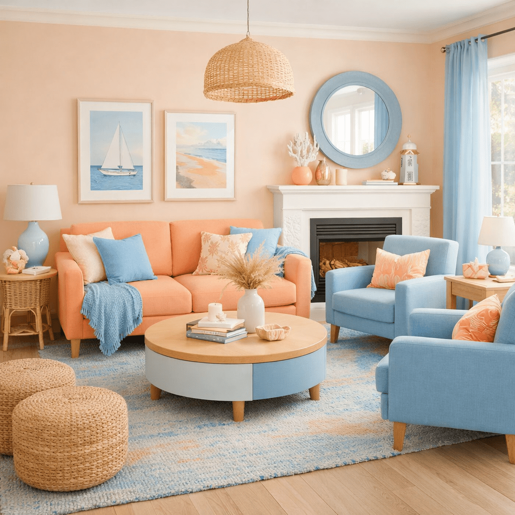 Colour combination for living room