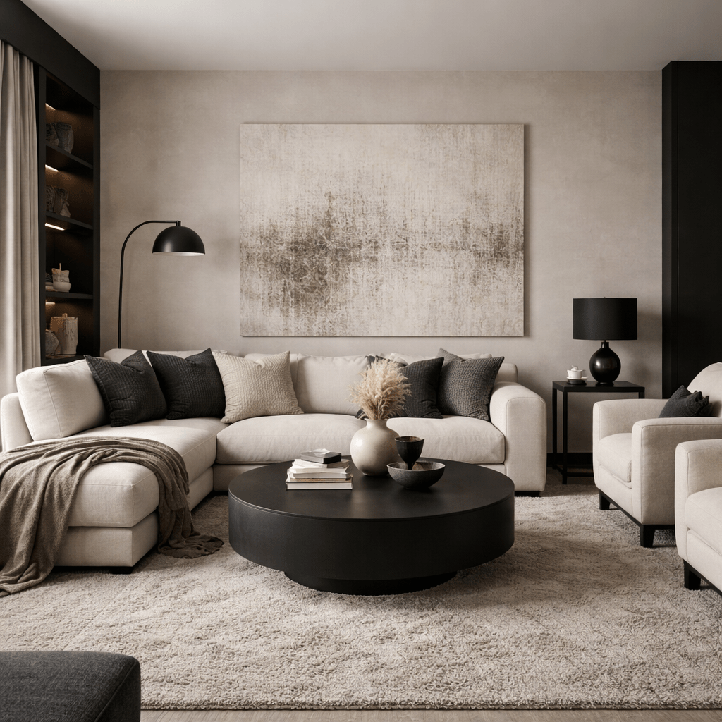 Colour combination for living room