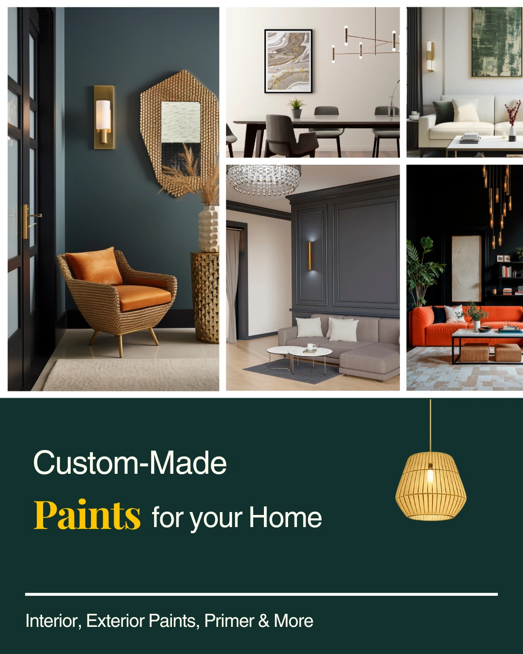 Banner for Interior and Exterior Paints For Mobile