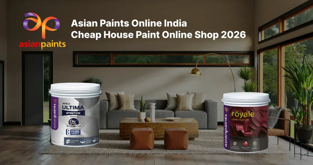Asian Paints Online India | Cheap House Paint Online Shop 2026