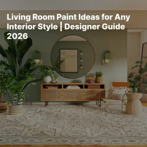 Living Room Paint Ideas for Any Interior Style | Designer Guide 2026