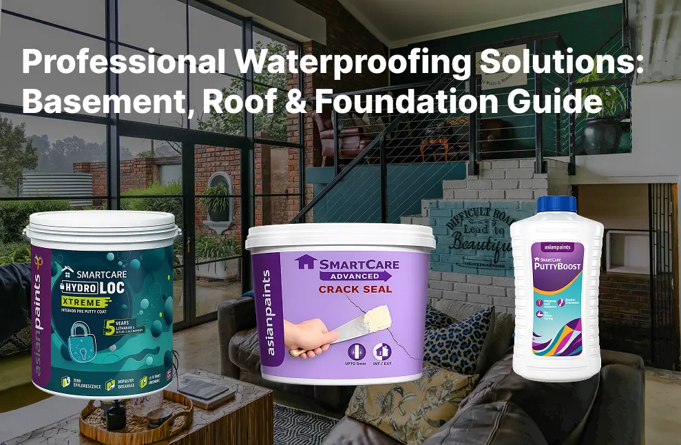 Professional Waterproofing Solutions: Basement, Roof & Foundation Guide