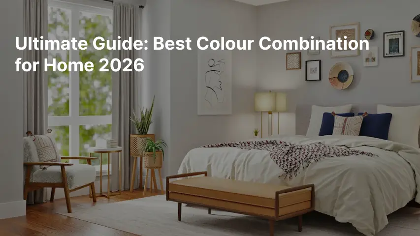 Best Colour Combination for Home 2026: 100+ Room & Exterior Ideas