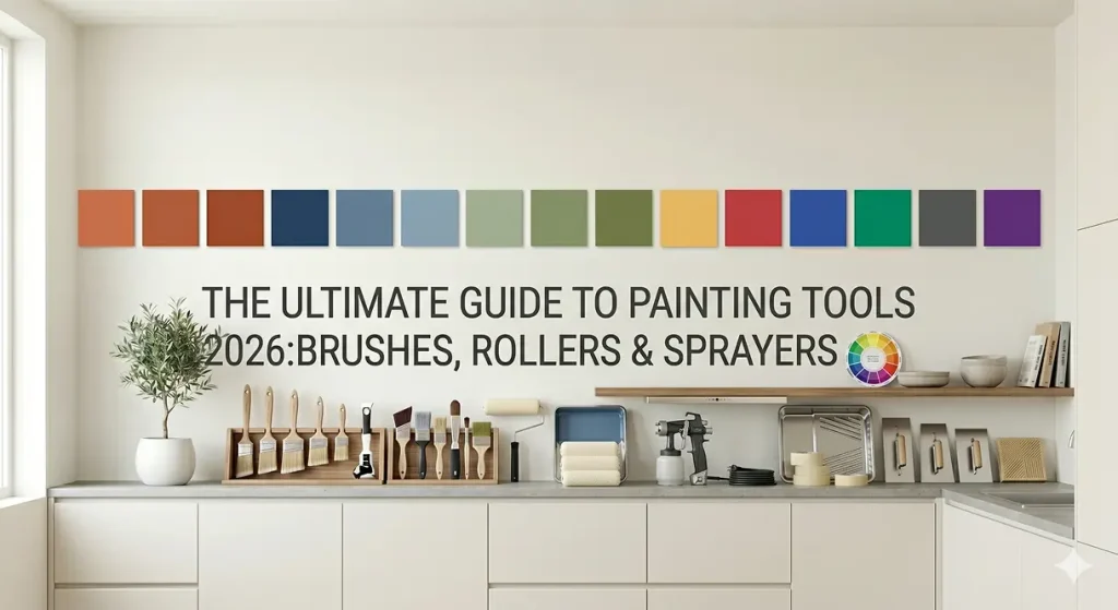 The Ultimate Guide to Painting Tools 2026: Brushes, Rollers & Sprayers
